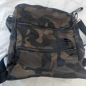 Camouflage women’s crossbody or backpack